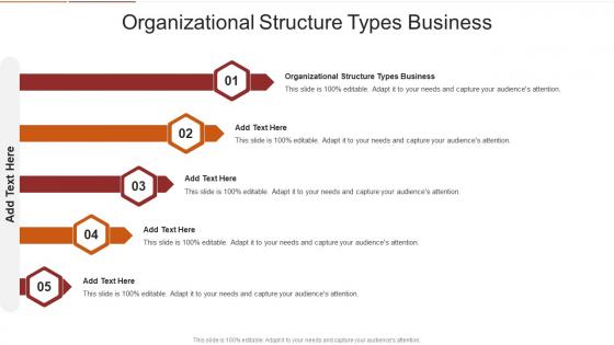 Organizational Structure Types Business In Powerpoint And Google Slides Cpb