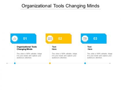 Organizational tools changing minds ppt powerpoint presentation summary shapes cpb