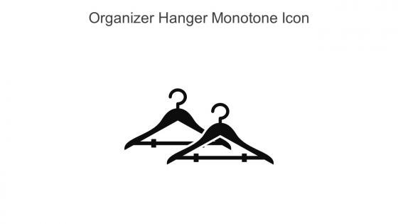 Organizer Hanger Monotone Icon In Powerpoint Pptx Png And Editable Eps Format