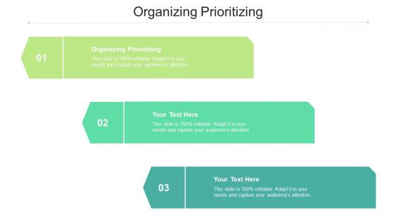 Organizing prioritizing ppt powerpoint presentation styles guidelines cpb
