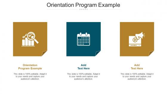 Orientation Program Example Ppt Powerpoint Presentation Outline Master Slide Cpb