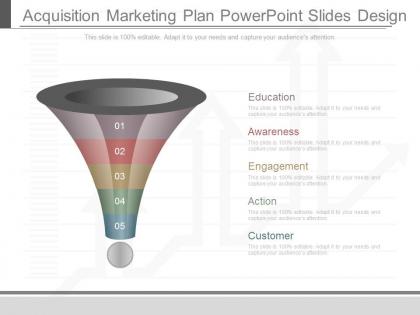 Original acquisition marketing plan powerpoint slides design
