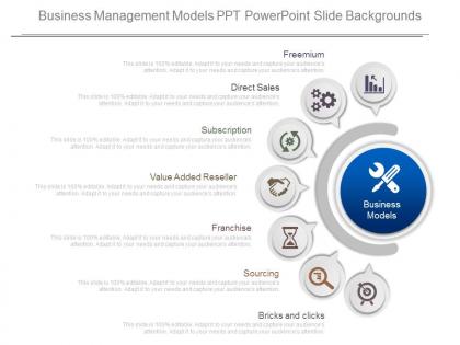 Original business management models ppt powerpoint slide backgrounds