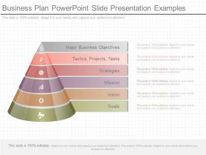 Original business plan powerpoint slide presentation examples