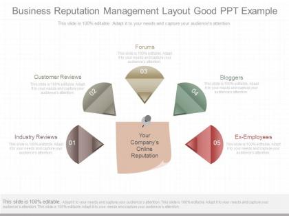 Original business reputation management layout good ppt example