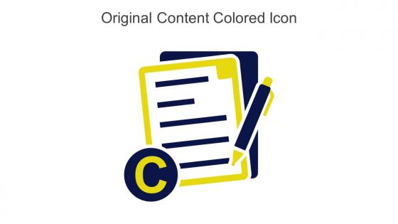 Original Content Colored Icon In Powerpoint Pptx Png And Editable Eps Format