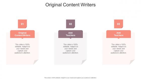 Original Content Writers In Powerpoint And Google Slides Cpb
