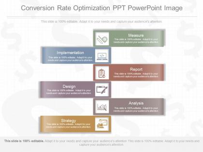 Original conversion rate optimization ppt powerpoint image