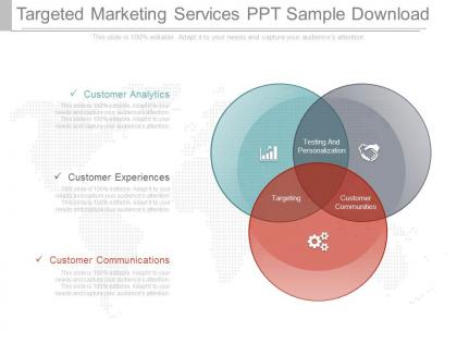 Original targeted marketing services ppt sample download