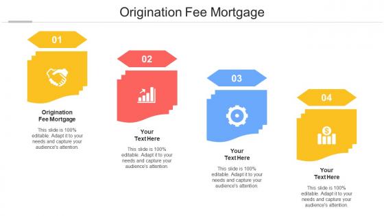 Origination Fee Mortgage Ppt Powerpoint Presentation File Picture Cpb