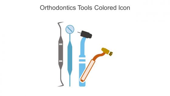 Orthodontics Tools Colored Icon In Powerpoint Pptx Png And Editable Eps Format