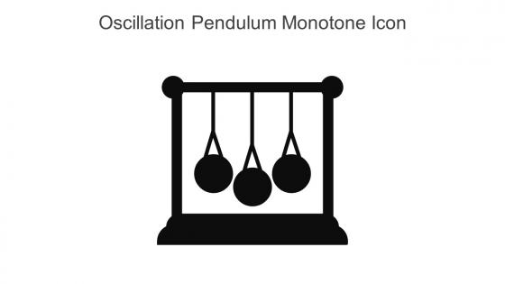 Oscillation Pendulum Monotone Icon In Powerpoint Pptx Png And Editable Eps Format