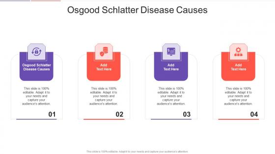 Osgood Schlatter Disease Causes In Powerpoint And Google Slides Cpb