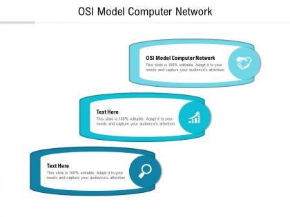 Osi model computer network ppt powerpoint presentation model graphics tutorials cpb