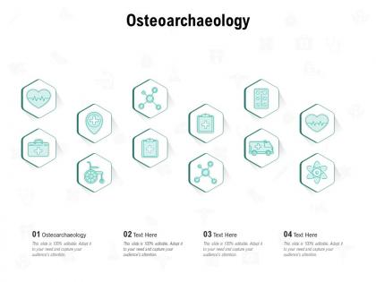 Osteoarchaeology ppt powerpoint presentation inspiration smartart
