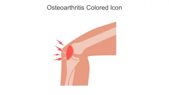Osteoarthritis Colored Icon In Powerpoint Pptx Png And Editable Eps Format