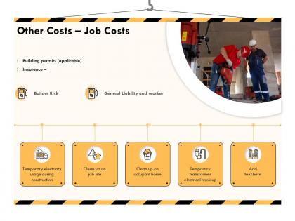 Other costs job costs ppt powerpoint presentation portfolio grid