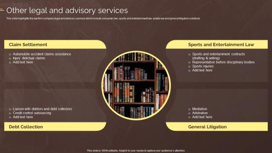 Other Legal And Advisory Services Law Associates Company Profile