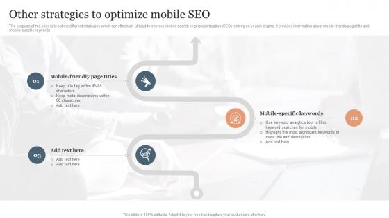 Other Strategies To Optimize Mobile SEO Services To Reduce Mobile Application