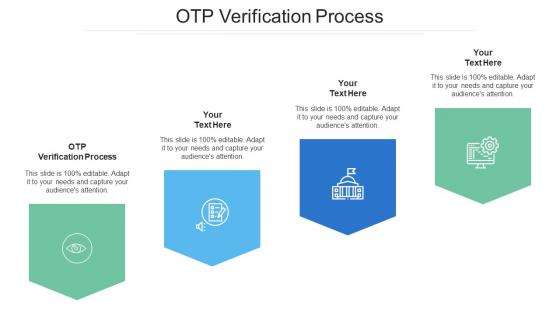 OTP Verification Process Ppt Powerpoint Presentation Summary Designs Download Cpb