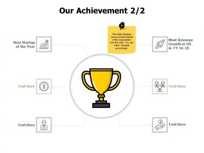 Our achievement winner j215 ppt powerpoint presentation file shapes