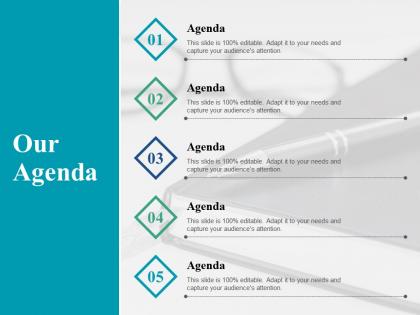 Our agenda planning j7 ppt powerpoint presentation outline examples