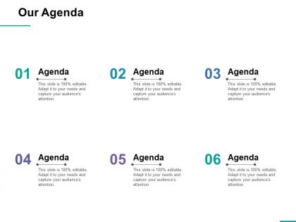 Our agenda ppt professional file formats