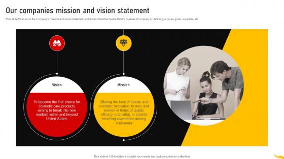 Our Companies Mission And Vision Customer Segmentation Strategy MKT SS V