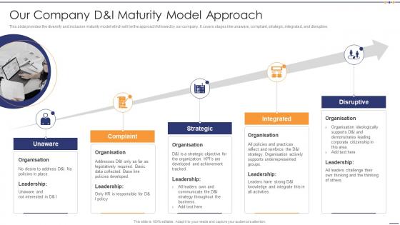 Our Company D And I Maturity Model Approach Setting Diversity And Inclusivity Goals