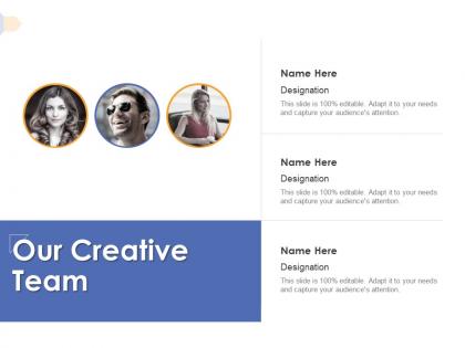 Our creative team communication k332 ppt powerpoint presentation info example