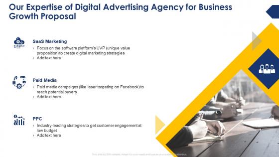 Our expertise of digital advertising agency for business growth proposal