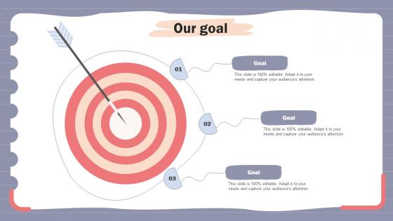 Our Goal Online Shopper Marketing Plan To Attract Customer Attention