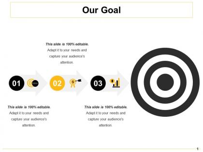 Our goal ppt inspiration example file