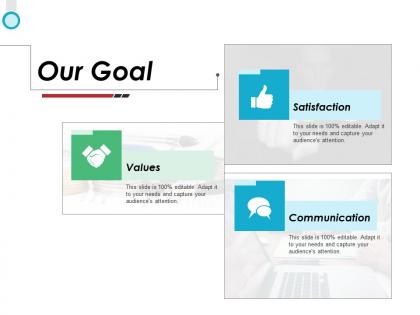 Our goal ppt powerpoint presentation file graphic images