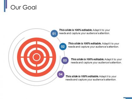 Our goal ppt styles grid