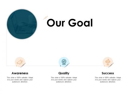 Our goal success quality d111 ppt powerpoint presentation ideas microsoft