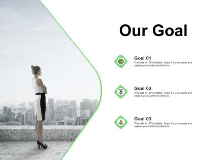 Our goal target i176 ppt powerpoint presentation file elements