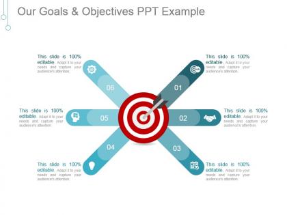 Our goals and objectives ppt example