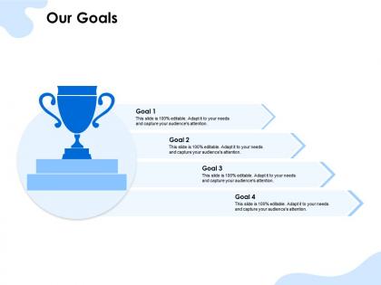 Our goals attention ppt powerpoint presentation styles graphics pictures