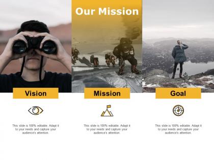 Our mission achievement i292 ppt powerpoint presentation gallery formats
