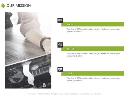Our mission goal vision c879 ppt powerpoint presentation file ideas