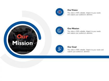 Our mission our vision c10 ppt powerpoint presentation file grid