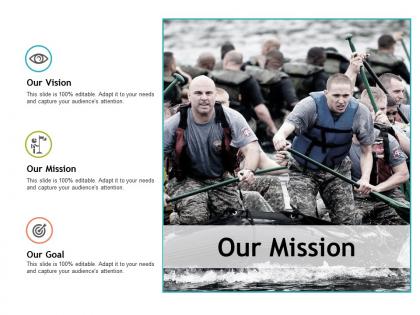 Our mission our vision our goal ppt powerpoint presentation pictures clipart