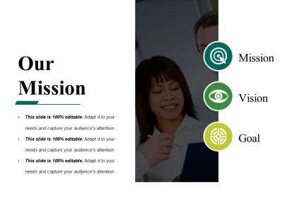 Our mission powerpoint slide themes