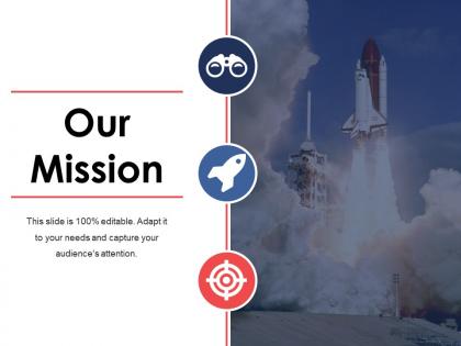 Our mission ppt design template 1