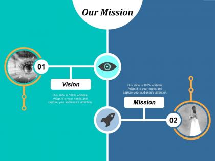 Our mission ppt summary design inspiration