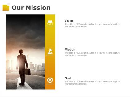 Our mission vision f428 goal ppt powerpoint presentation pictures portfolio