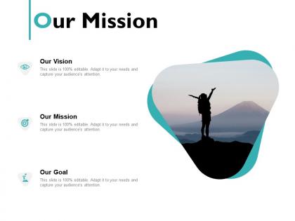 Our mission vision goal 177 ppt powerpoint presentation file rules