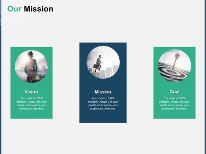 Our mission vision goal a154 ppt powerpoint presentation outline picture