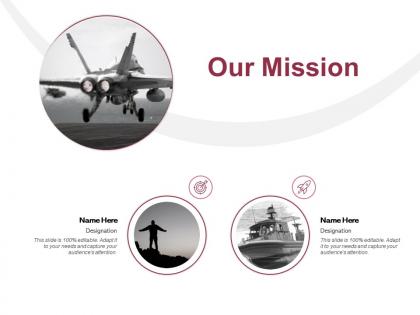 Our mission vision goal e51 ppt powerpoint presentation show visual aids